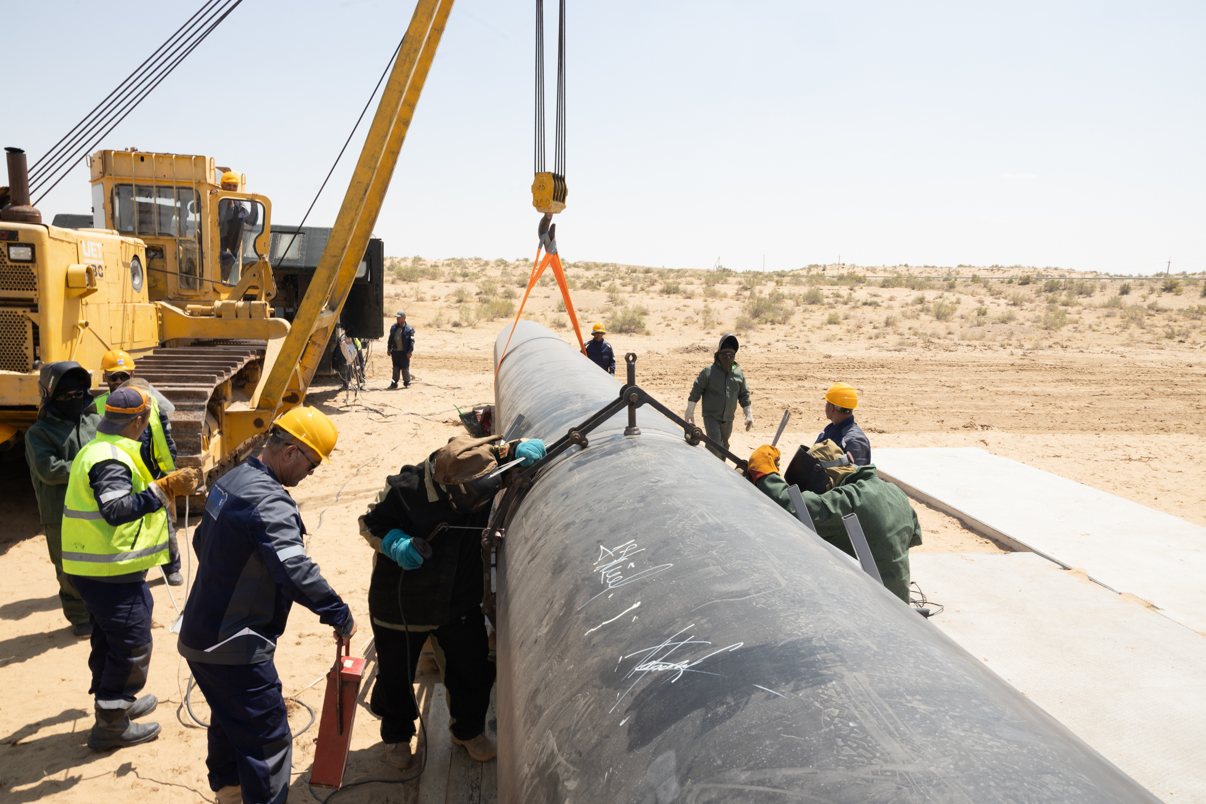 <p>275 km of<br>gas pipelines</p>