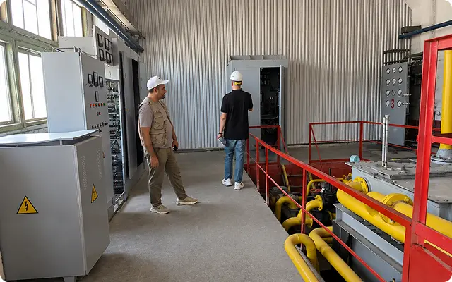 <p>YANGIYER COMPRESSOR<br>STATION MODERNISATION</p>