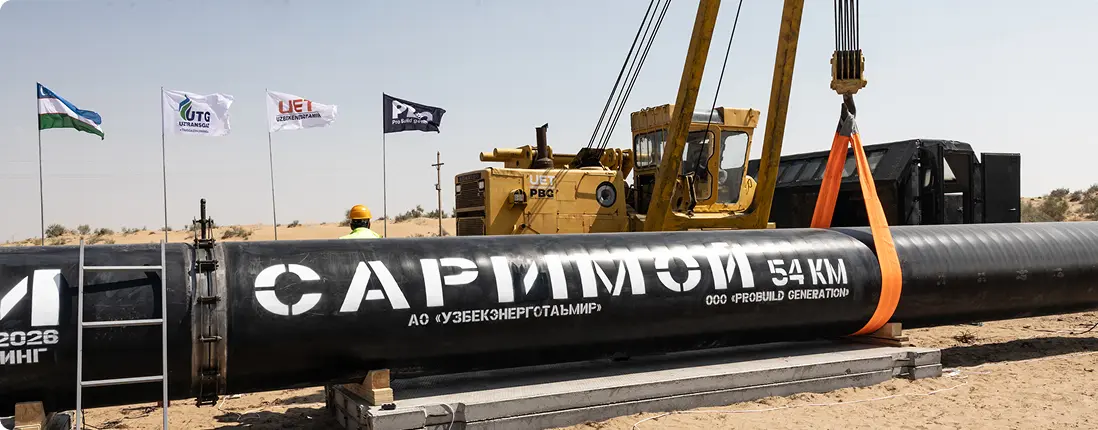 <p>275 km of<br>gas pipelines</p>